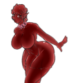 Ganrael Female Red Sculpt (Shou).png